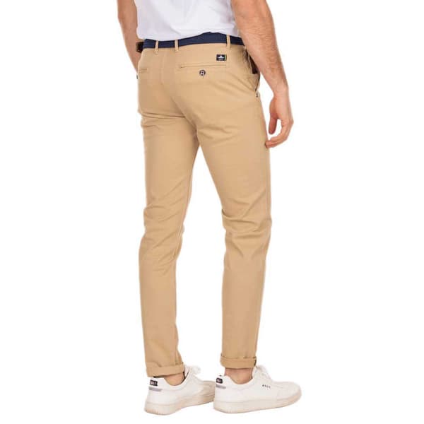 Nza New Zealand 99xn61534 Napier Twill Stretch Chinobukser Beige 28 / 34 Mand