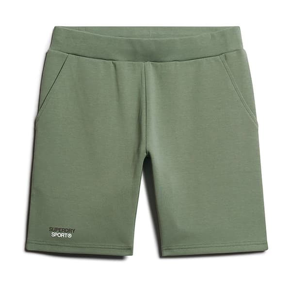 Superdry Sport Tech Logo Tapered Sportshorts Grönt S Man