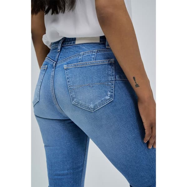 Salsa Jeans Destiny Destroyed Jeans Blå 31 / 28 Kvinna