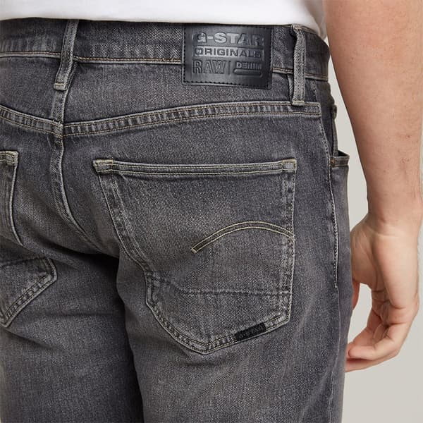 G-star 3301 Korta Jeans Grå 30 Man