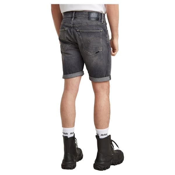 G-star 3301 Korta Jeans Grå 30 Man