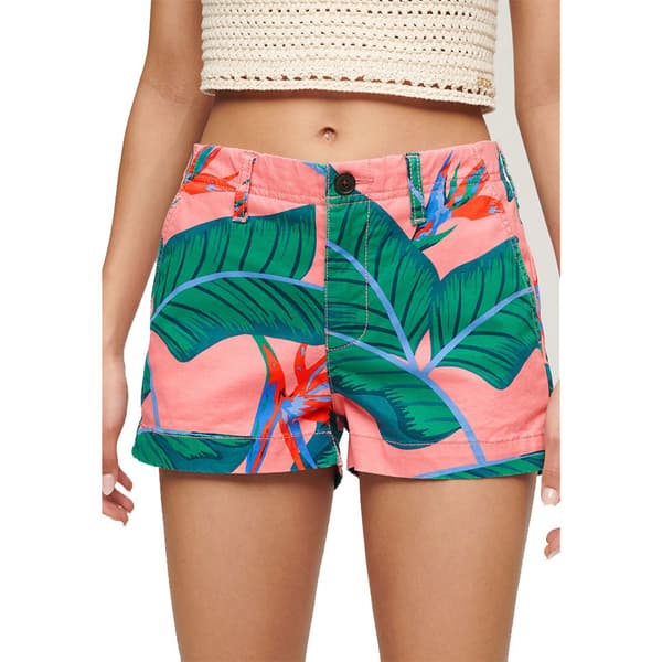 Superdry Vintage Hot Chinoshorts Flerfärgad XS Kvinna