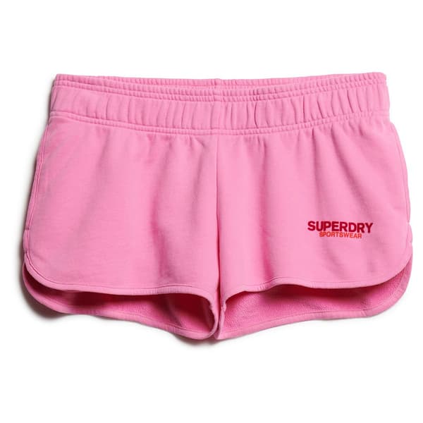 Superdry Sportswear Logo Racer Urheilushortsit Pinkki L Nainen