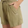 Miniatyrbillede 3 af 5: G-star Paperbag Shorts Grøn 25 Kvinde