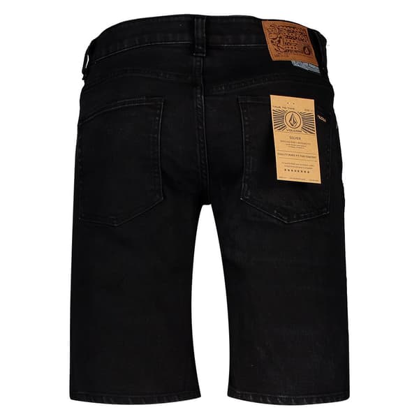 Volcom Solver Korte Jeans Sort 29 Mand