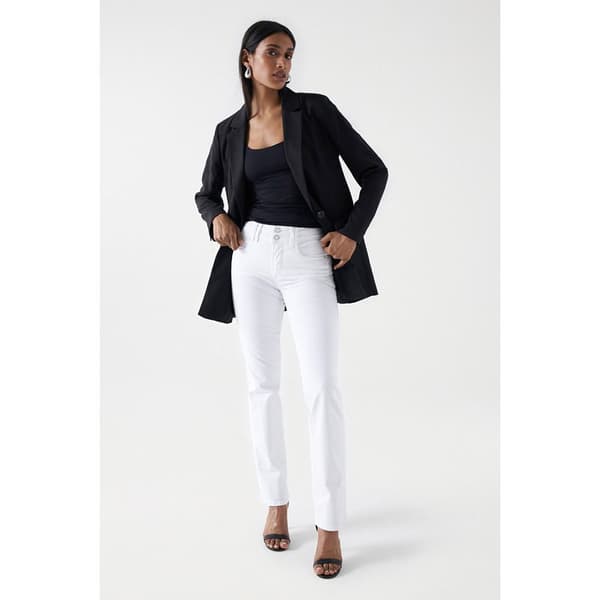Salsa Jeans Secret Straight Fit Jeans Vit 27 / 32 Kvinna