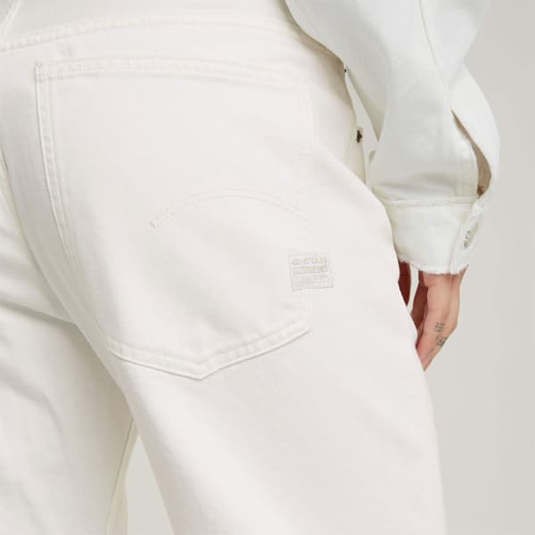 G-star Bowey 3d Boyfriend Jeans Beige 27 / 28 Kvinna