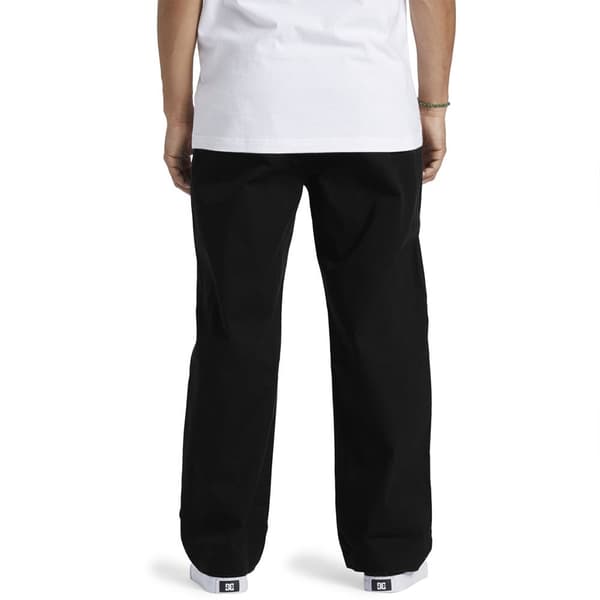 Dc Shoes Worker Baggy Chinobyxor Svart 29 / 32 Man