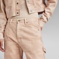 Miniatyrbild 4 av 5: G-star Bowey 3d Carpenter Loose Fit Jeans Beige 25 / 32 Kvinna