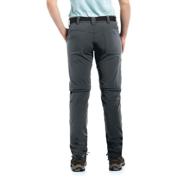 Maier Sports Inara Slim Zip Bukser Grå 3XL / Regular Kvinde
