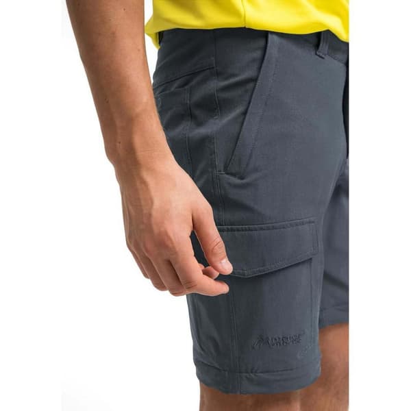 Maier Sports Torid Slim Zip Bukser Grå 4XL / Short Mand