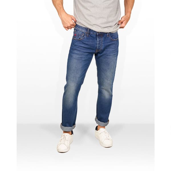 Skull Rider Srf21s11003 Jeans Blå 34 / 32 Mand