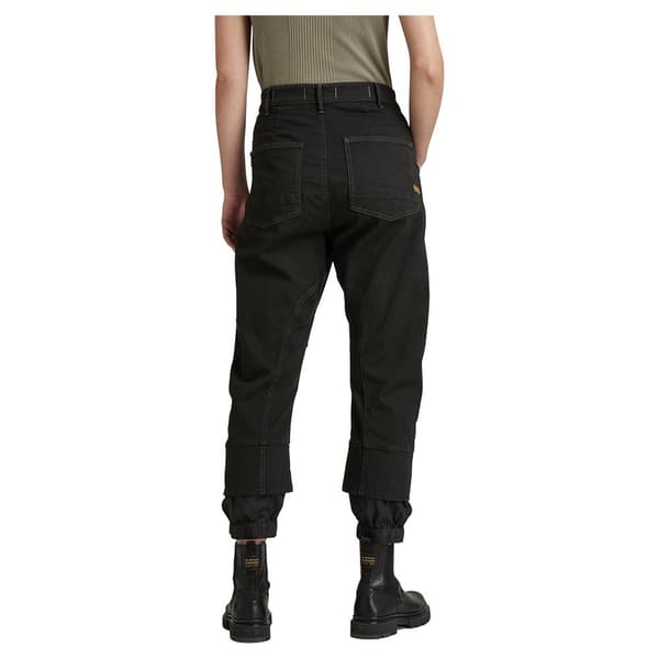 G-star Boyfriend Tapered Cargo Housut Musta 33 Nainen