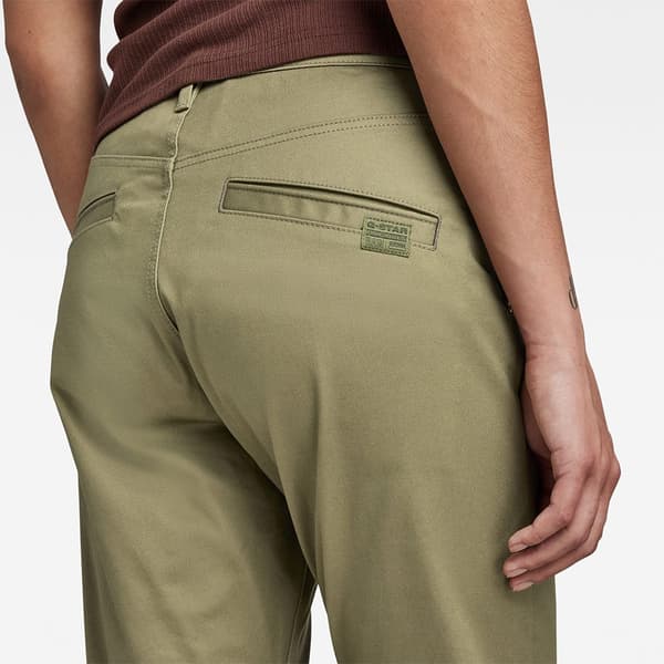 G-star Slim Fit Chinobyxor Grönt 30 / 34 Kvinna