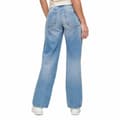Miniatyrbild 2 av 6: Superdry Mid Rise Wide Leg Jeans Blå 32 / 30 Kvinna