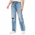 Miniatyrbild 1 av 6: Superdry Mid Rise Wide Leg Jeans Blå 32 / 30 Kvinna