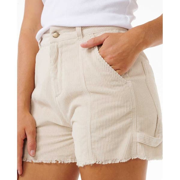 Rip Curl Pacific Dreams Cord Shorts Beige XS Kvinna
