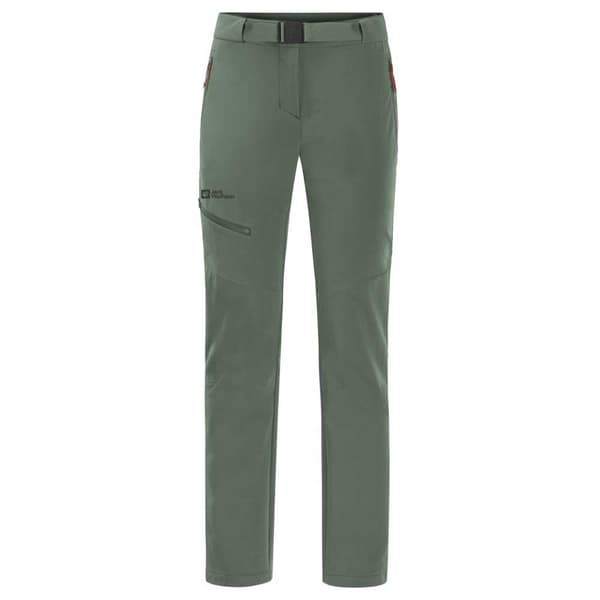 Jack Wolfskin Holdsteig Byxor Grönt 38 / Long Kvinna