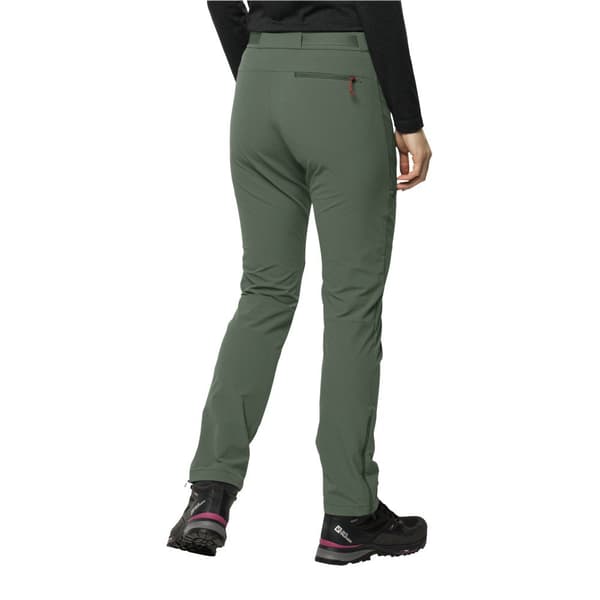 Jack Wolfskin Holdsteig Byxor Grönt 40 / Long Kvinna