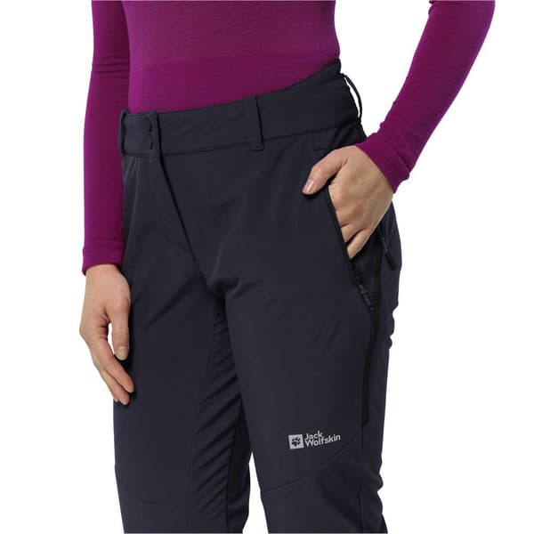 Jack Wolfskin Alpspitze Tour Byxor Svart 42 / Long Kvinna