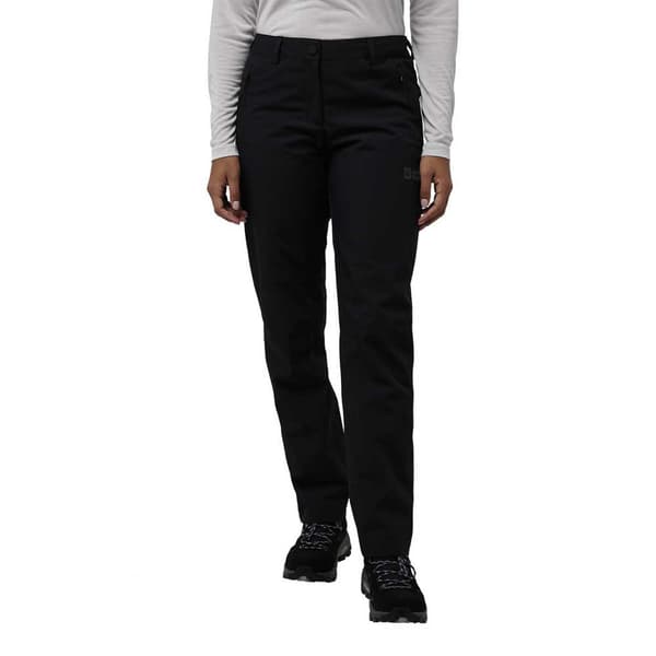 Jack Wolfskin Parana Byxor Svart 46 / Long Kvinna