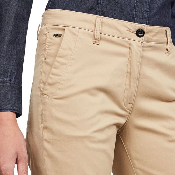 G-star Bronson Skinny Chinobyxor Beige 23 / 32 Kvinna