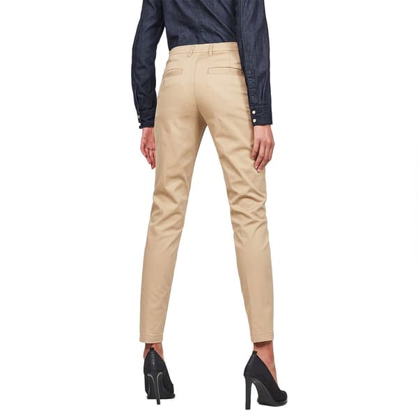 G-star Bronson Skinny Chinobyxor Beige 23 / 32 Kvinna