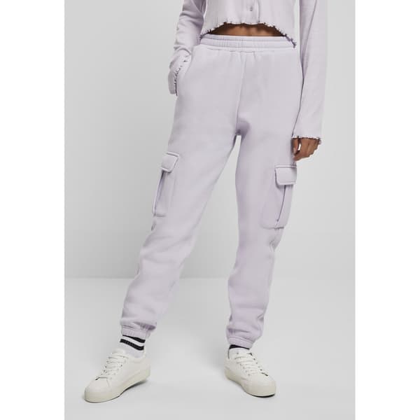 Urban Classics High Waist Cargo Bukser Lilla 5XL Kvinde