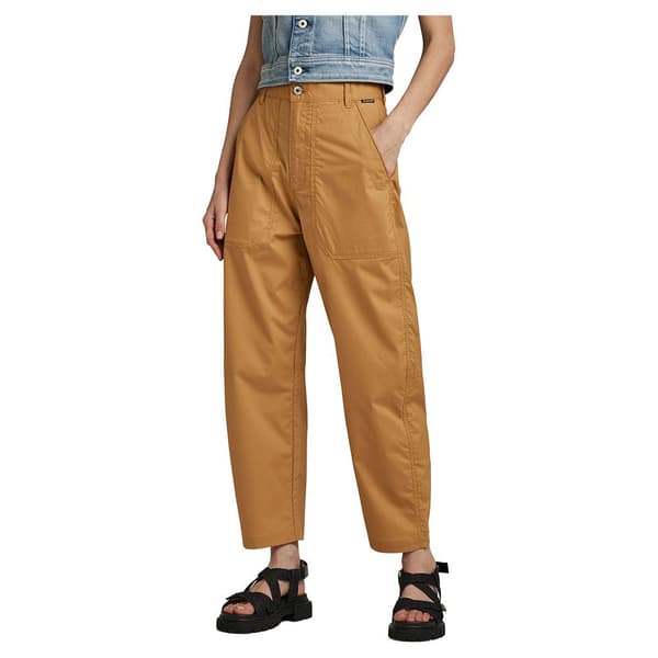 G-star 3d Fatigue Boyfriend New Byxor Brun 27 Kvinna