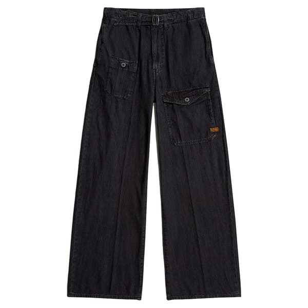 G-star Belted Loose Jeans Svart 27 / 28 Kvinna