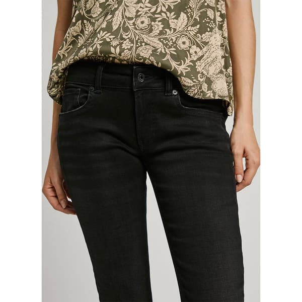 Pepe Jeans Pl204737 Jeans Sort 25 / 32 Kvinde