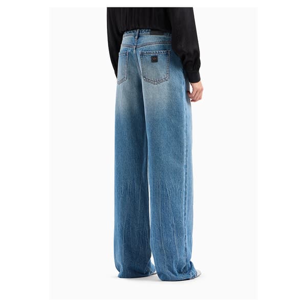 Armani Exchange 6dyj52_y19kz Jeans Blå 28 / Regular Kvinna