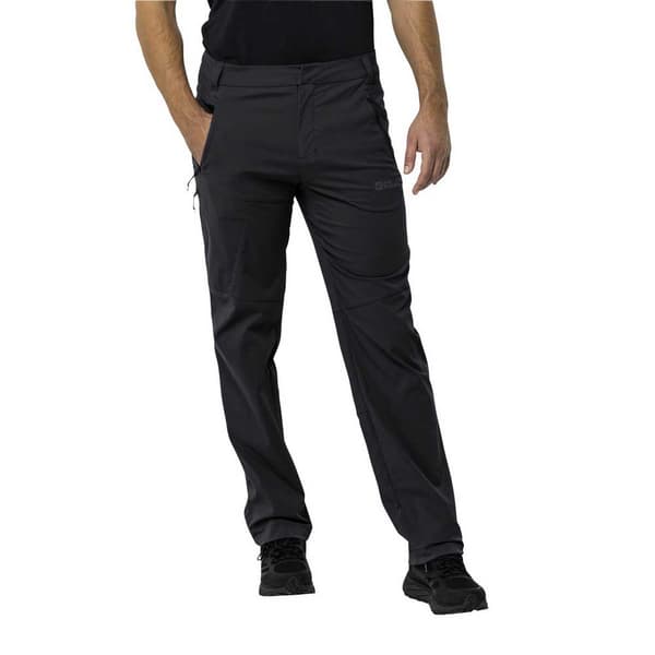 Jack Wolfskin Glastal Housut Musta 54 / Regular Mies