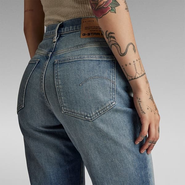 G-star Viktoria High Straight Fit Jeans Blå 29 / 30 Kvinna