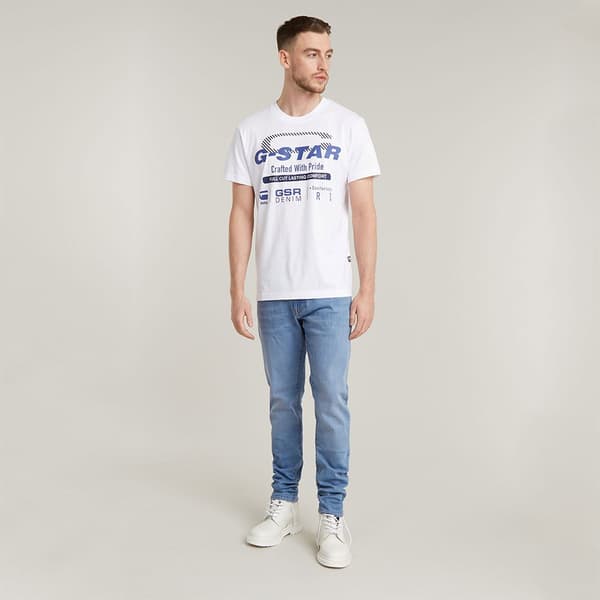 G-star 3301 Slim Fit Jeans Blå 32 / 30 Man