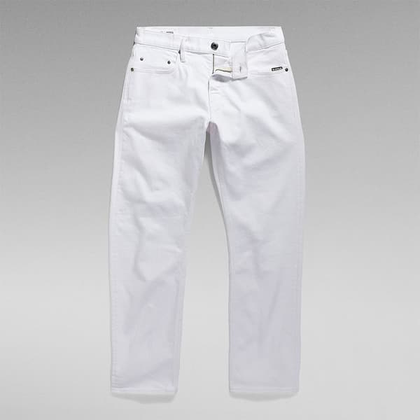 G-star Mosa Straight Fit Jeans Hvid 27 / 32 Mand