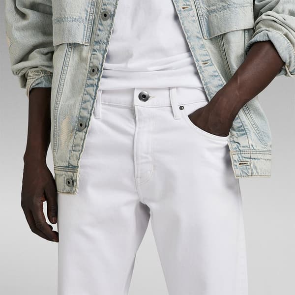 G-star Mosa Straight Fit Jeans Hvid 27 / 32 Mand