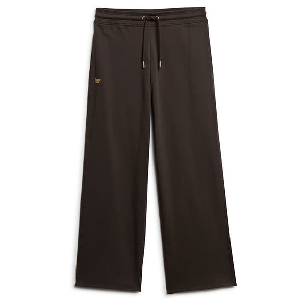 Superdry Essential Logo Straight Joggers Svart L Kvinna