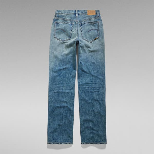 G-star Viktoria High Straight Fit Jeans Blå 25 / 32 Kvinde