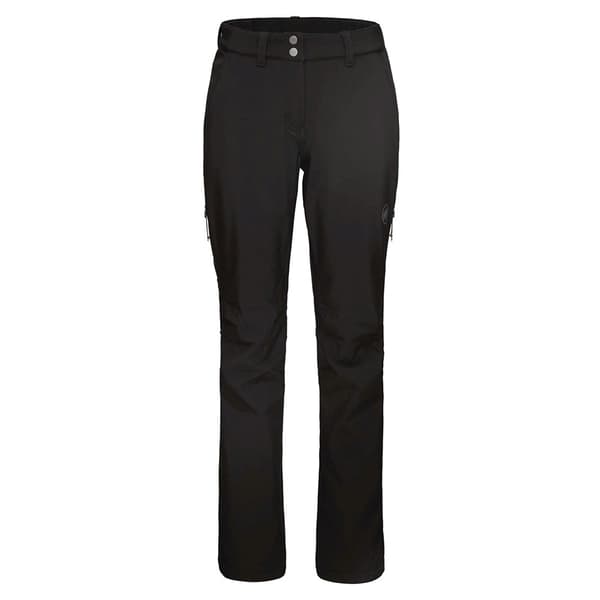Mammut Runbold Winter Softshell Byxor Svart 40 / Short Kvinna