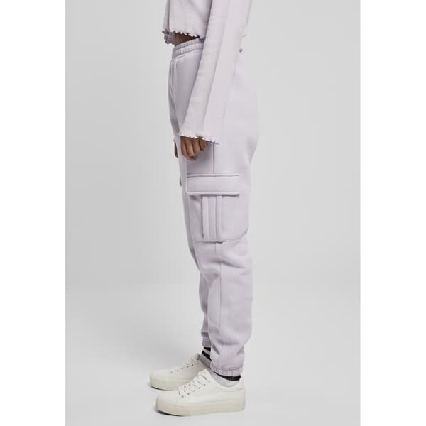 Urban Classics High Waist Cargo Bukser Lilla 4XL Kvinde