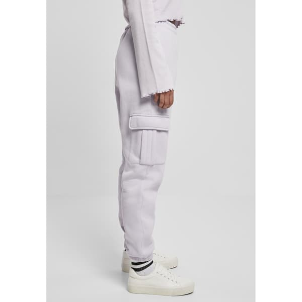 Urban Classics High Waist Cargo Bukser Lilla 4XL Kvinde