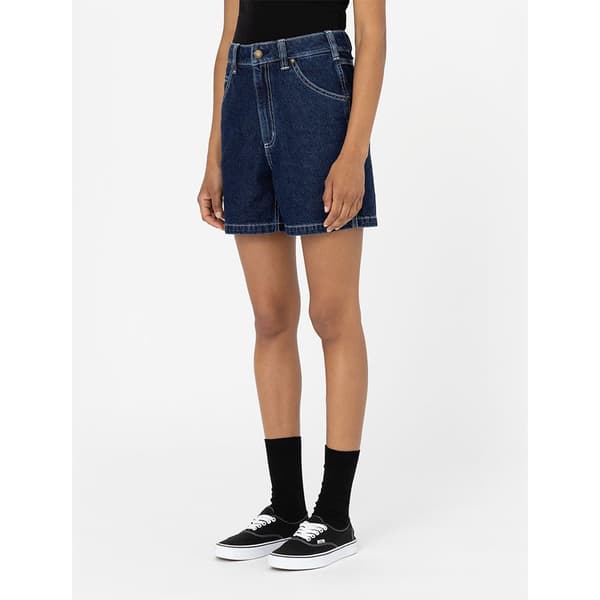 Dickies Denim Shorts Blå 28 Kvinna