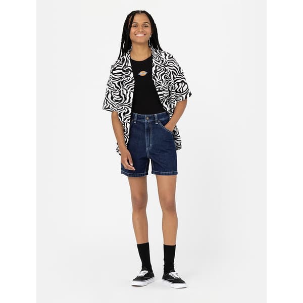 Dickies Denim Shorts Blå 28 Kvinna