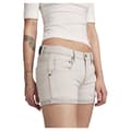 Miniatyrbild 5 av 6: G-star D24251-c777 Slim Fit Korta Jeans Beige 25 Kvinna