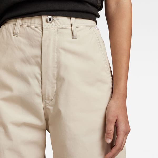 G-star Stray Regular Straight Fit Chinobyxor Beige 29 / 30 Kvinna