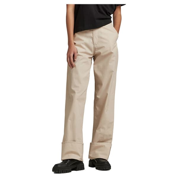 G-star Stray Regular Straight Fit Chinobyxor Beige 29 / 30 Kvinna