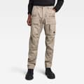Miniatyrbillede 1 af 2: G-star 3d Regular Tapered Fit Cargobukser Beige 36 / 32 Mand
