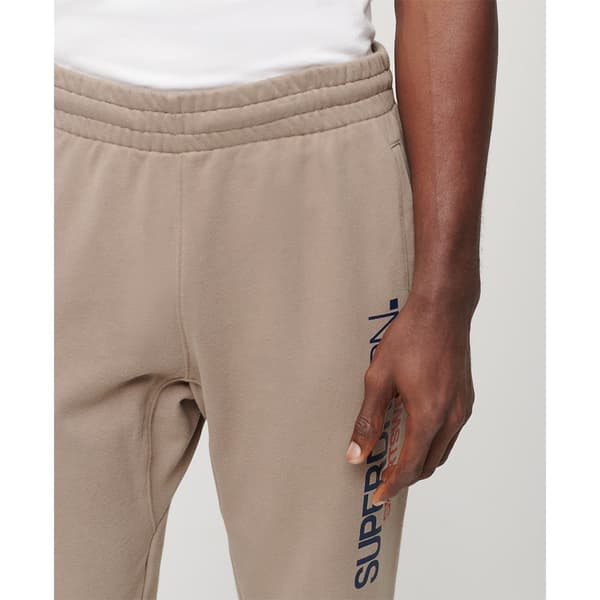 Superdry Sportswear Logo Tapered Joggers Beige 2XL Man