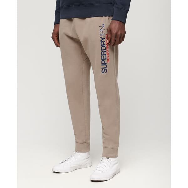 Superdry Sportswear Logo Tapered Joggers Beige 2XL Man